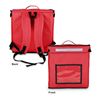 Picture of Insulated Water Stain Repellent Food Pizza Delivery Bag 16X16X8 Inches (Red, 40L)