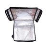 Picture of Thermal Insulated Silver 14inch hot Food/Pizza/zomato/swiggy delivery Backpack or for Picnic for hot Food